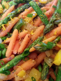 A picture of Sweet and Spicy Veggies.