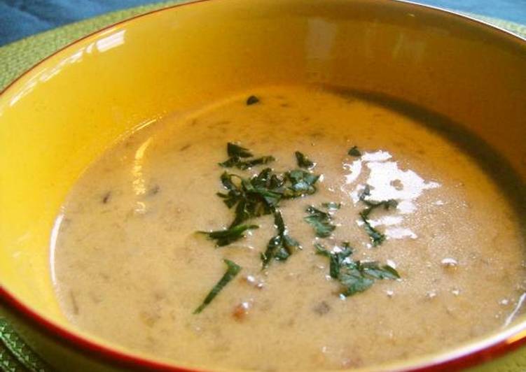 Recipe of Super Quick Homemade Restaurant Quality Mushroom Cream Soup