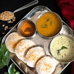 Horse Gram Idli A picture of Horse Gram Idli.