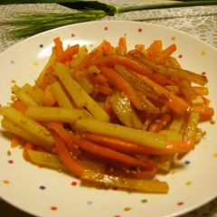 A picture of Easy Potato and Carrot Dish to Serve with Rice.