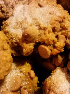 A picture of Peanut Butter, Pumpkin, & PB Chip Cookies.