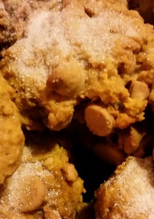A picture of Peanut Butter, Pumpkin, & PB Chip Cookies.