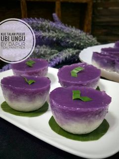 Foto resep Kue Talam Pulut Ubi Ungu