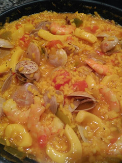 Una foto de Arroz con mariscos