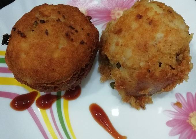 Poha Aloo Balls