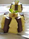 Striped No-Bake Cheesecake