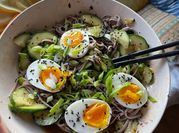 A picture of buckwheat noodle