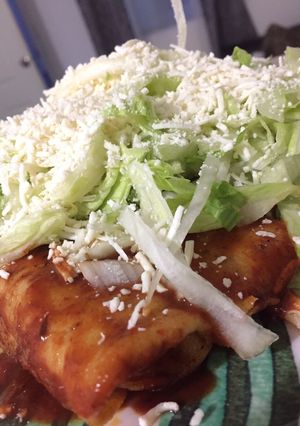 Una foto de Enchiladas rápidas