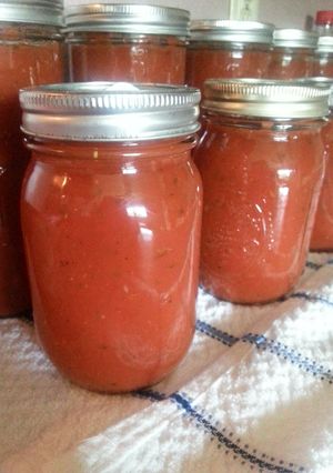 A picture of Homemade Spagetti Sause.