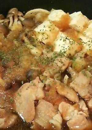 A picture of Simple Refreshing Pork and Tofu.