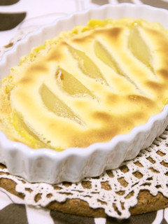 A picture of Hot Pear Gratin Dessert.