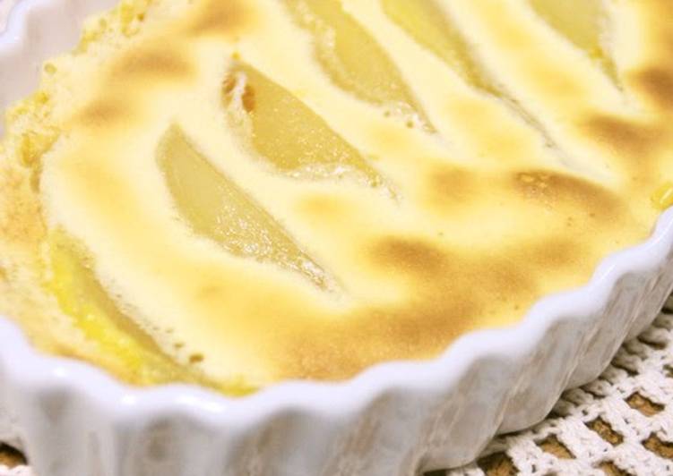 Recipe of Award-winning Hot Pear Gratin Dessert