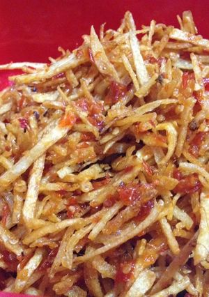 Foto resep Kentang mustofa pedas!!