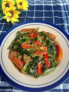 Foto resep Cah kangkung terasi