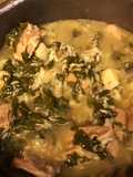 Arroz aguado con puerco y chipilin