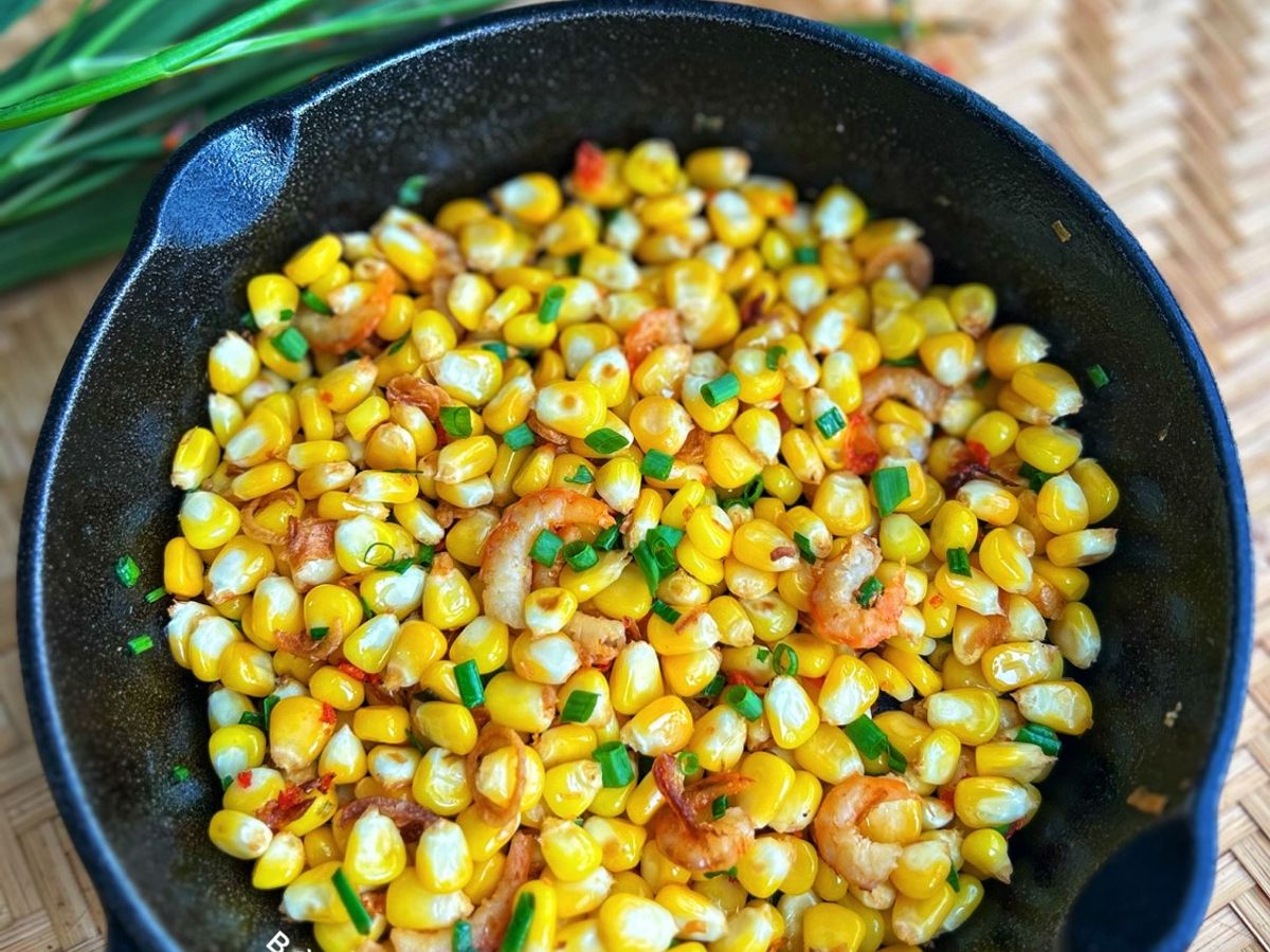 Bắp Xào Tôm Bơ