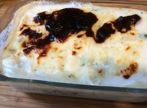 Una foto de Cocina antifrío: Nabos con crema de queso (light y fácil)