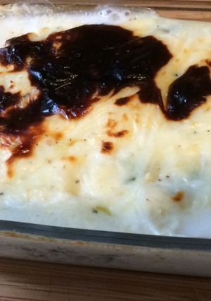 Una foto de Cocina antifrío: Nabos con crema de queso (light y fácil)