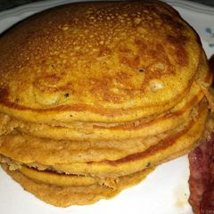 A picture of Fluffy Pumpkin Pancakes.