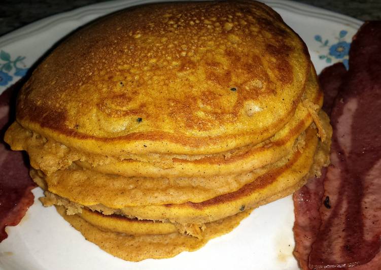 Recipe of Favorite Fluffy Pumpkin Pancakes