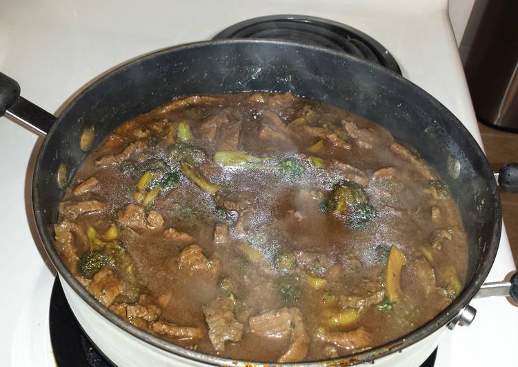 Tasy Beef and Broccoli w/Rice Pilef