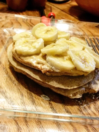 Recipe Peanut Butter Banana Protein Pancakes the  Makes Drooling So Delicious