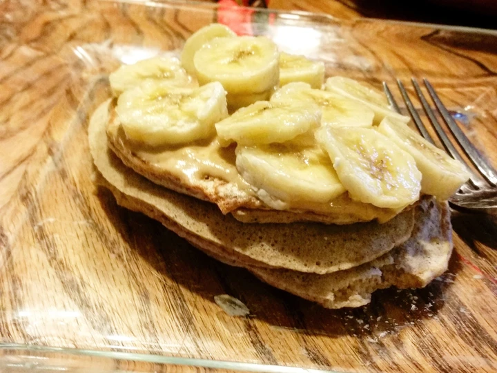 Recipe Peanut Butter Banana Protein Pancakes the  Makes Drooling So Delicious