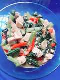 Sawi (cesim) tahu kuah