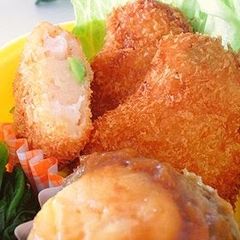 Oven Fried Shrimp Nuggets for Bento A picture of Oven Fried Shrimp Nuggets for Bento.