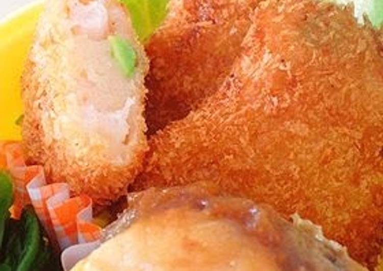 Step-by-Step Guide to Prepare Super Quick Homemade Oven Fried Shrimp Nuggets for Bento