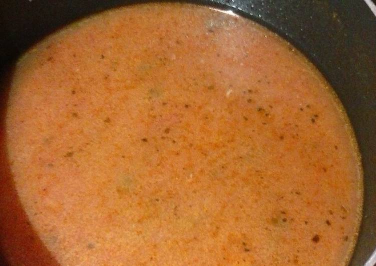 Recipe of Super Quick Homemade Yummy veggie and Turkey soup from leftovers