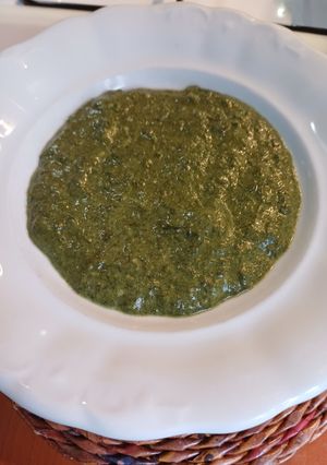 Spenót főzelék recept fotója