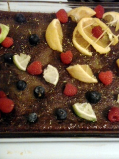 A picture of Chocolate Orange Cake.