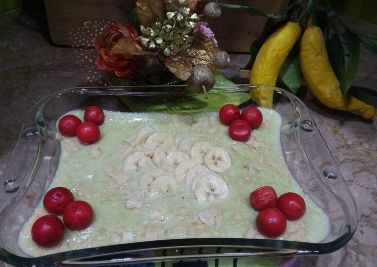 Simple Way to Make Ultimate Banana custard with khoya #iftar with huma