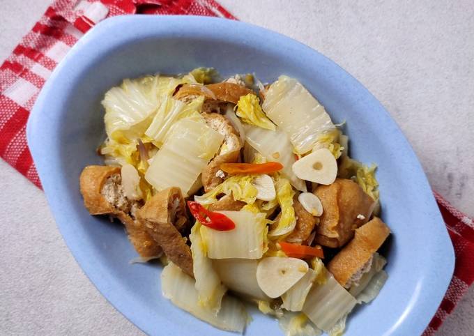 Resep Oseng Sawi Putih Tahu Oleh Asriwida Cookpad