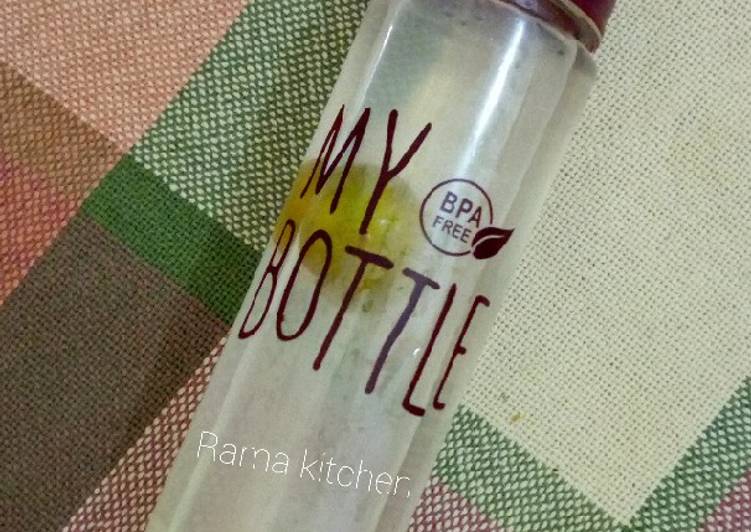 Cara termudah untuk Musim Dingin Makan di Dime45. Infused Water Jeruk Nipis+Madu Hangat