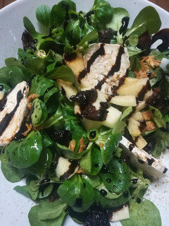 Una foto de Ensalada de canónigos