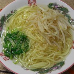 A picture of Easy Salt Ramen with Homemade Soup.
