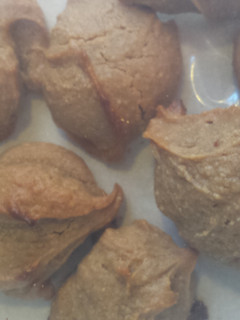 A picture of Clean Peanut butter cookies.