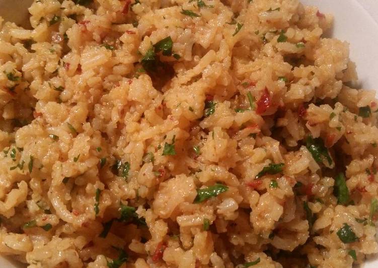 Steps to Prepare Homemade Chipotle-Coconut Rice