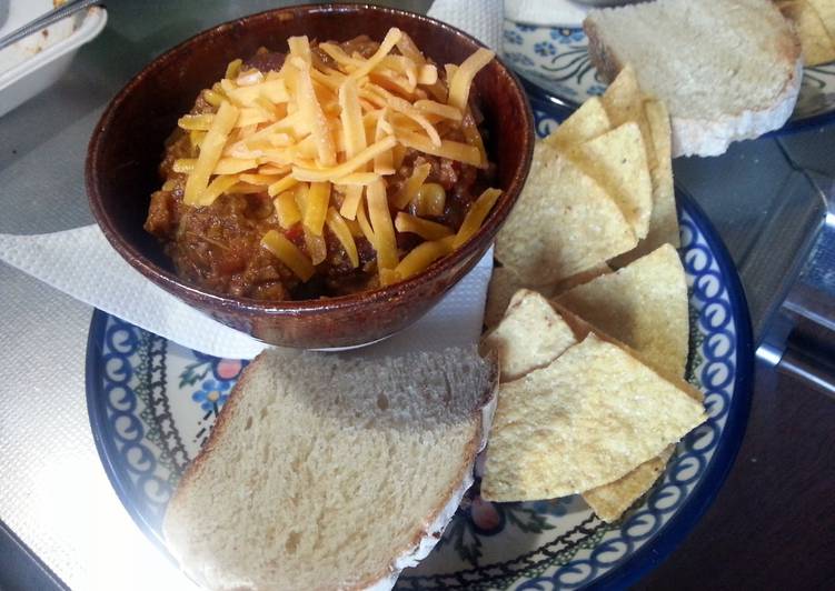 Simple Way to Make Any-night-of-the-week Smooth chili