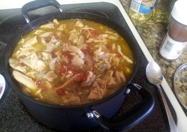 How to Prepare Super Quick Homemade Chicken green chile