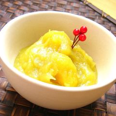 A picture of Homemade! Osechi Kuri-Kinton.