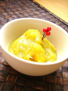 A picture of Homemade! Osechi Kuri-Kinton.