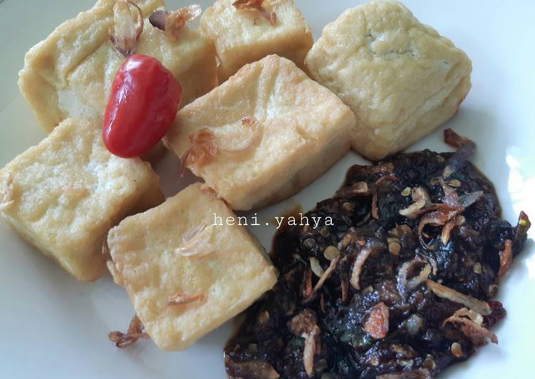 Resep Tahu Sambal Kecap Bawang Goreng, Bikin Ngiler