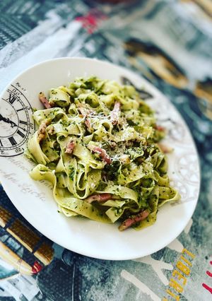 Una foto de Tagliattele (todo ingredientes caseros caseros)
