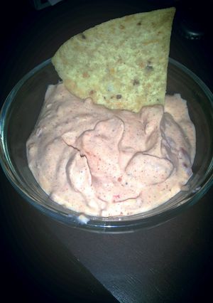 A picture of Sr.LB's taco dip.