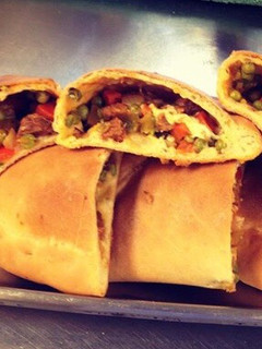 Foto resep Roti isi daging, keju dan sayuran