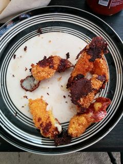 A picture of Mozzarella sticks.