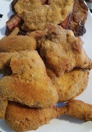 Rántott csirke recept fotója